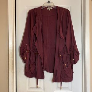 3/$10 - oversize lightweight jacket